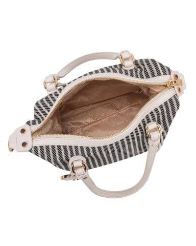 Gionni Emerald Bowling Bag  | Black/white 11G2868
