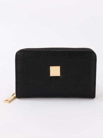 Gionni Jet S/Button Purse | Black 20G1257