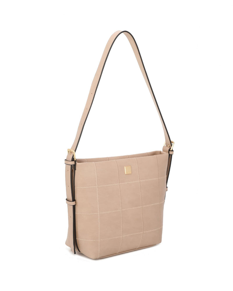 Gionni  Jet Shoulder Bag | Beige 11G2835