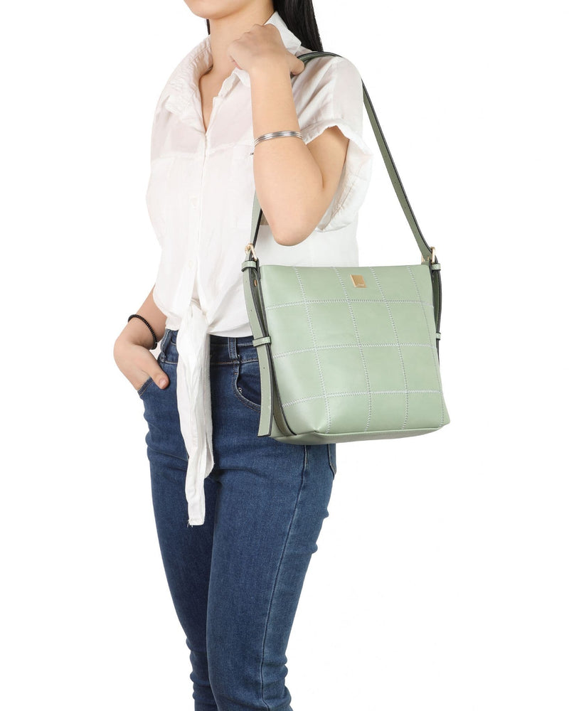 Gionni  Jet Shoulder Bag | Sage 11G2835
