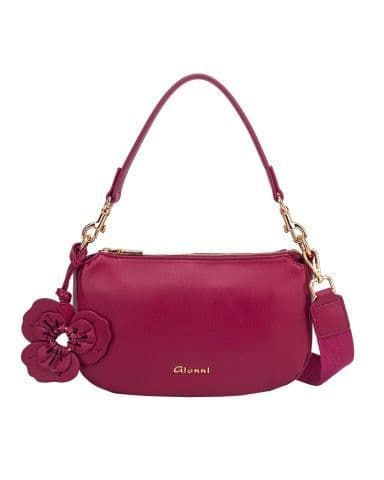 Gionni Onyx Shoulder Bag | Fuchsia 11G2884