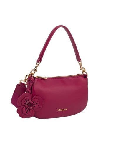 Gionni Onyx Shoulder Bag | Fuchsia 11G2884