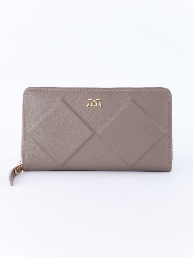 Gionni Pearl Zip Wallet |Taupe  20G1219