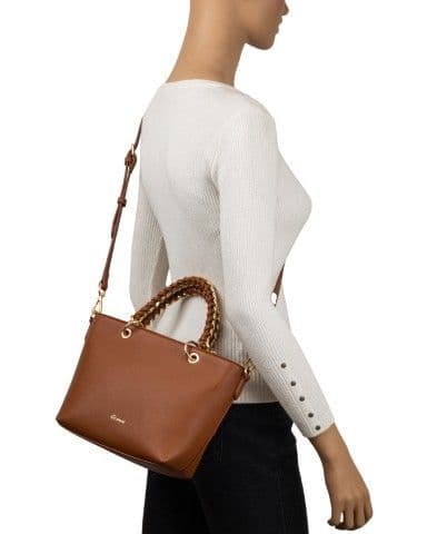 Gionni Ruby Tote Bag | Tan 11G2863
