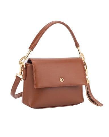 Gionni Sapphire Crossbody  Bag| Tan 11G2866