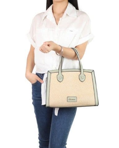 Gionni Sunstone Handle Grab Bag | Mint Green 11G2844