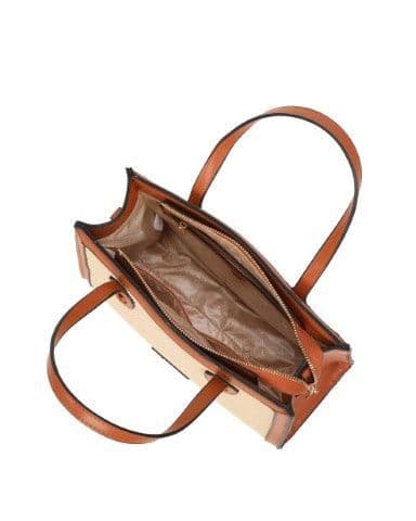 Gionni Sunstone Handle Grab Bag | Tan 11G2844
