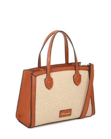 Gionni Sunstone Handle Grab Bag | Tan 11G2844