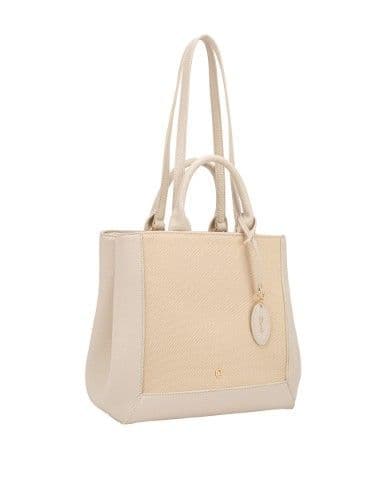 Gionni Turquoise Large Shopper Bag | Beige 11G2880
