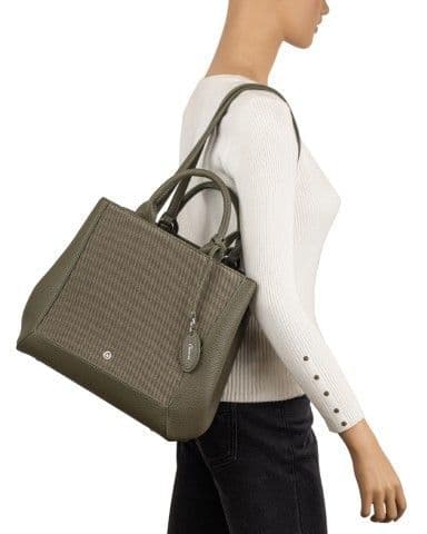 Gionni Turquoise Large Shopper Bag | Green 11G2880