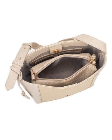 Gionni Turquoise Shoulder Bag Set | Beige 11G2881