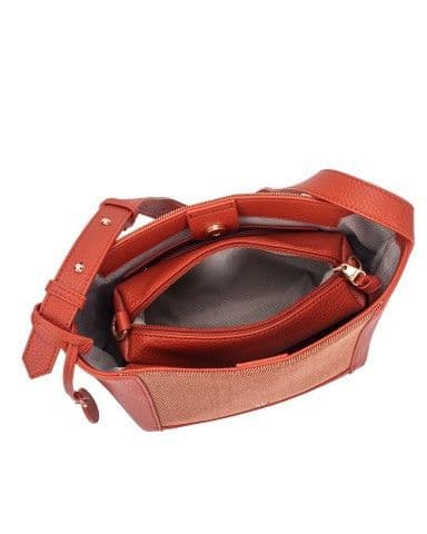 Gionni Turquoise Shoulder Bag Set| Orange 11G2881