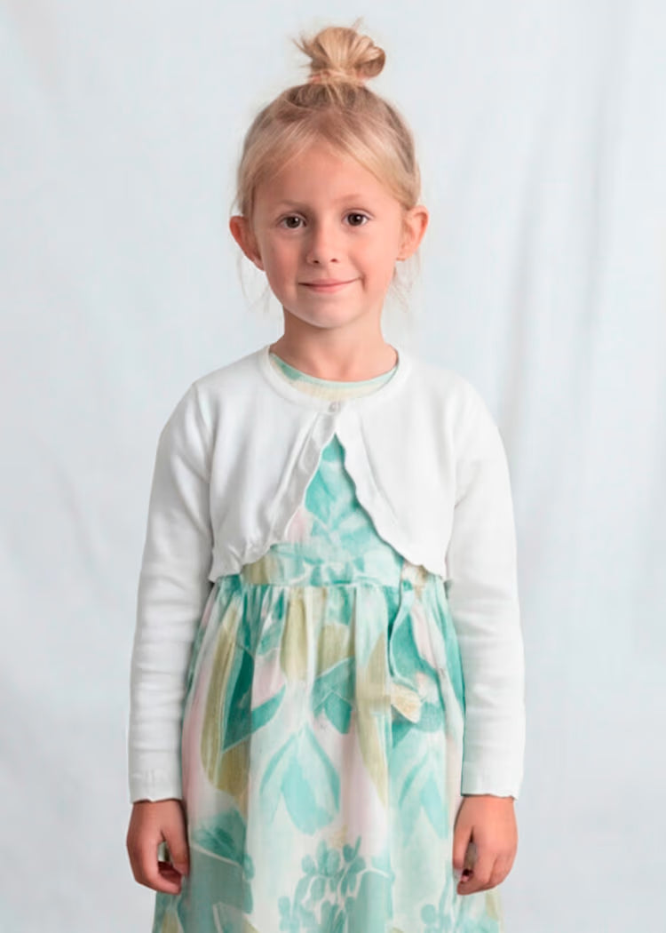 Mayoral Knit Bolero | White 320