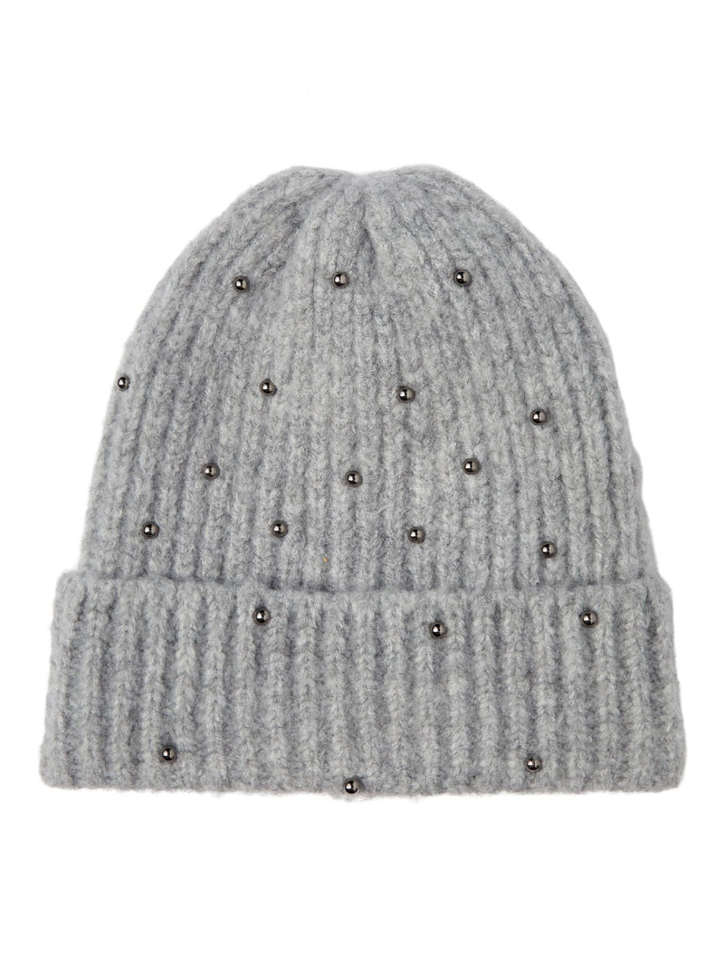 Girls Masou Kids Knit Hat Grey