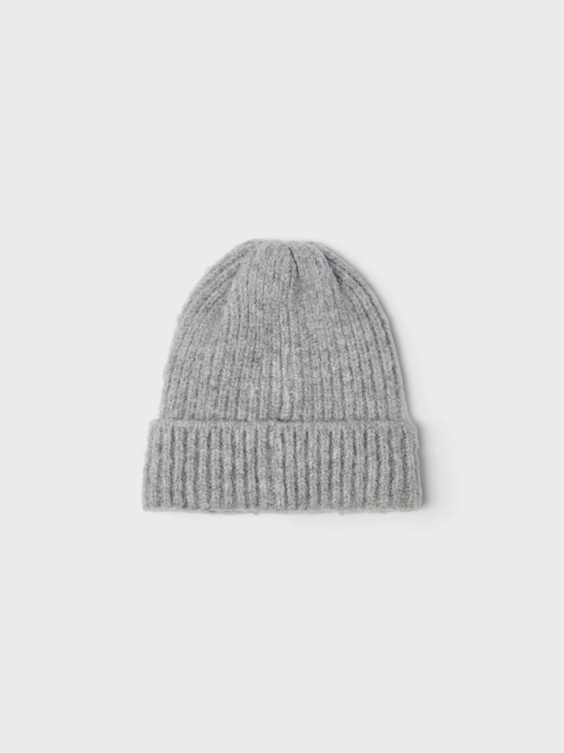 Girls Masou Kids Knit Hat Grey