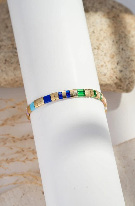 COSMOS Wave Elastic Bracelet | Gold BP42013-550