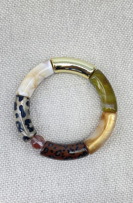 Missra Mixed Texture Tube Bangle | Golden Braacrysw3-2