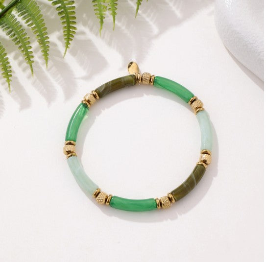 Lovelika Jonc Vania Braclet | Green 6-l03-464