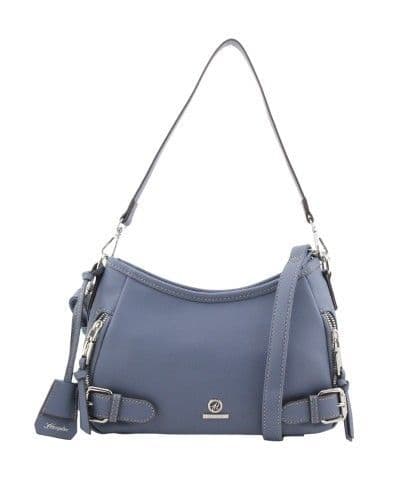 Hampton Jasmine Small Shoulder Bag  | Blue 18H1646