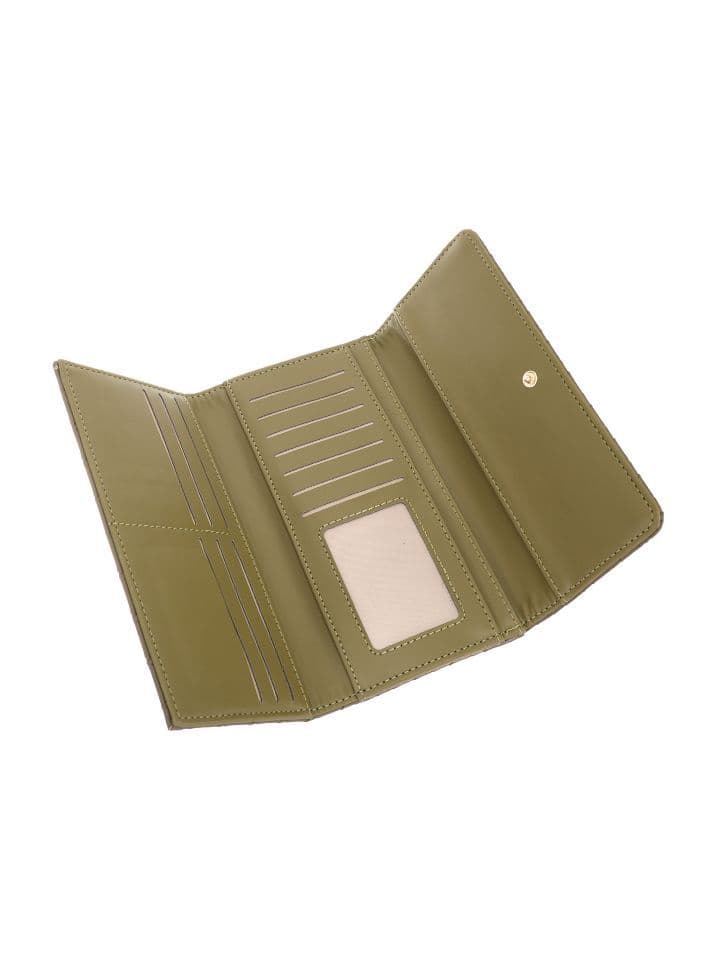 Hampton Lena Flapover Wallet | Green 21H217