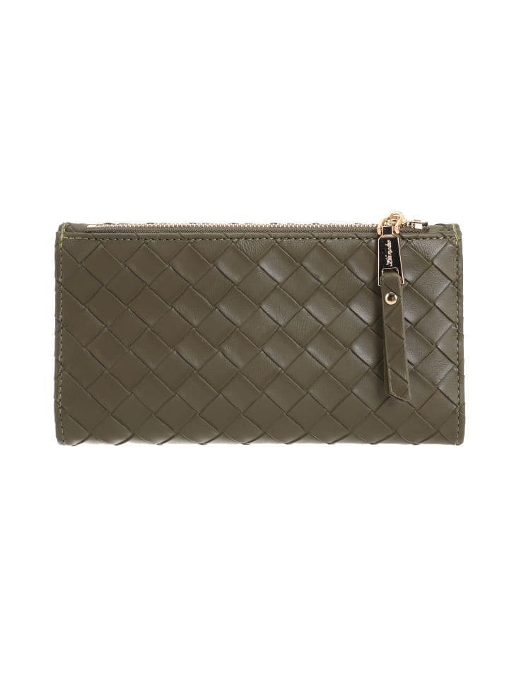 Hampton Lena Flapover Wallet | Green 21H217