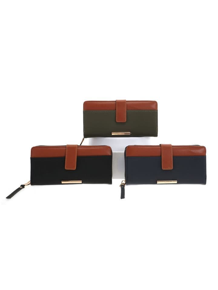 Hampton Maire Zip Around Wallet | Black 21H210