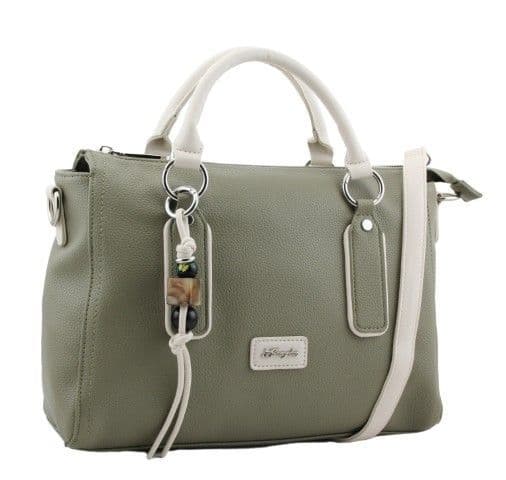 Hampton Peony Bowling Bag | Green 18H1655
