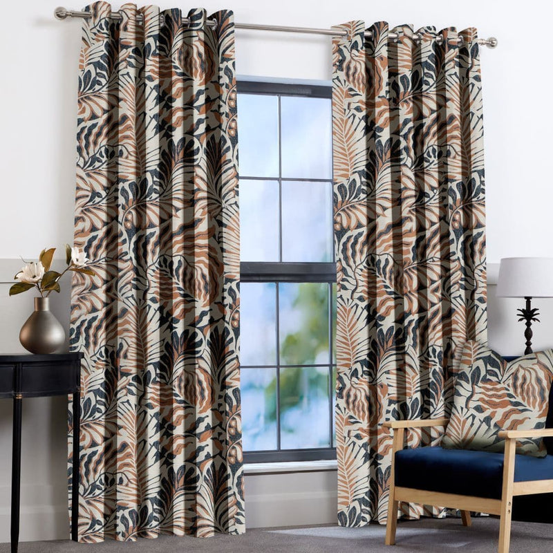 Hickey Matisse Eyelet Curtain  | Amber