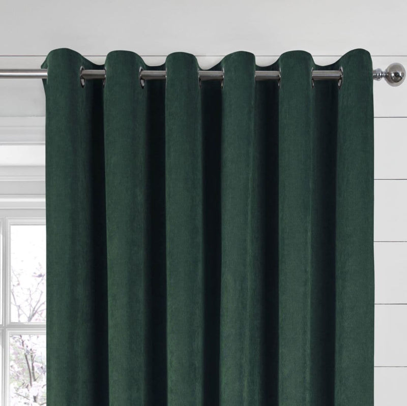 Hickeys Arosa Eyelet Curtains Emerald