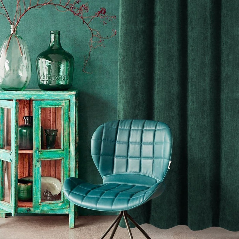 Hickeys Arosa Eyelet Curtains Emerald
