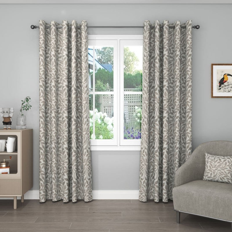 Hickeys Ravello Eyelet Curtains  Natural