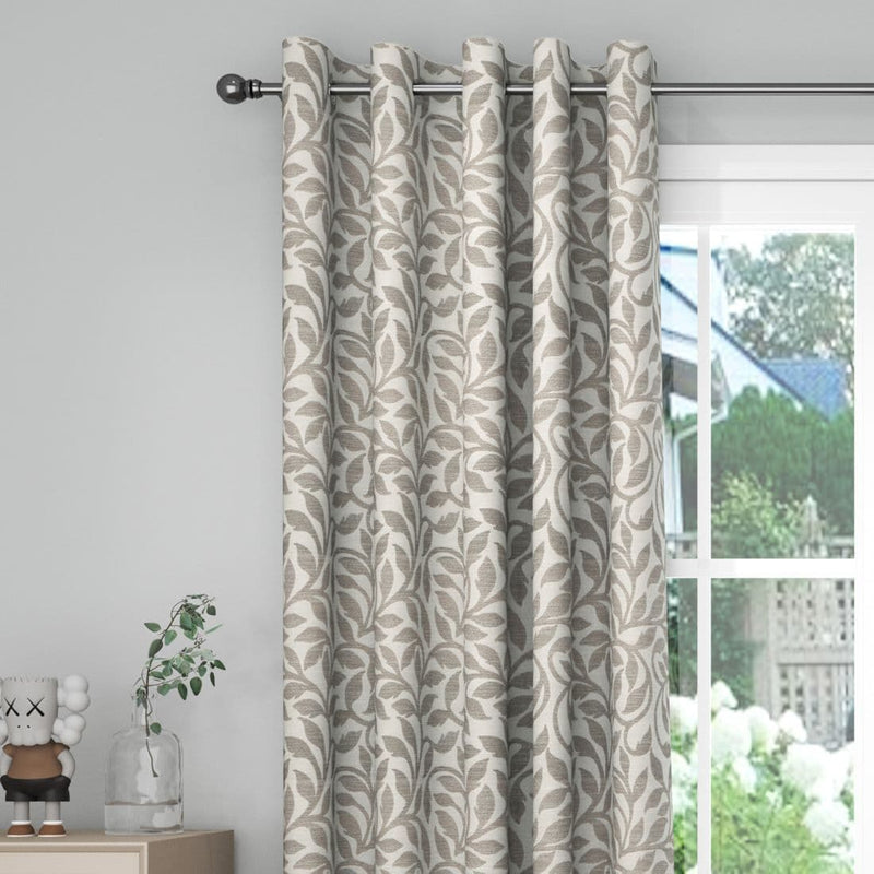Hickeys Ravello Eyelet Curtains  Natural