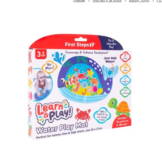 First Steps Water Play Mat | PS800