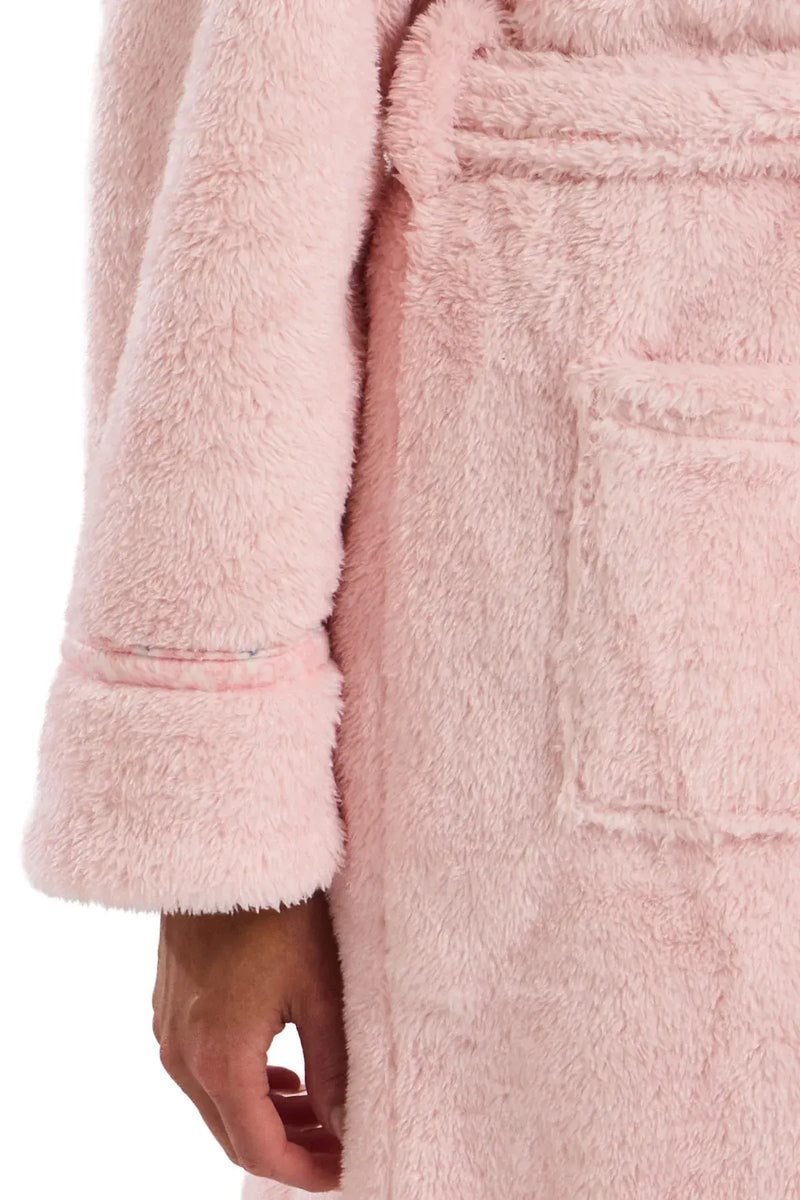 Indigo Sky  Plush Fleece Wrap | Pink IN45822