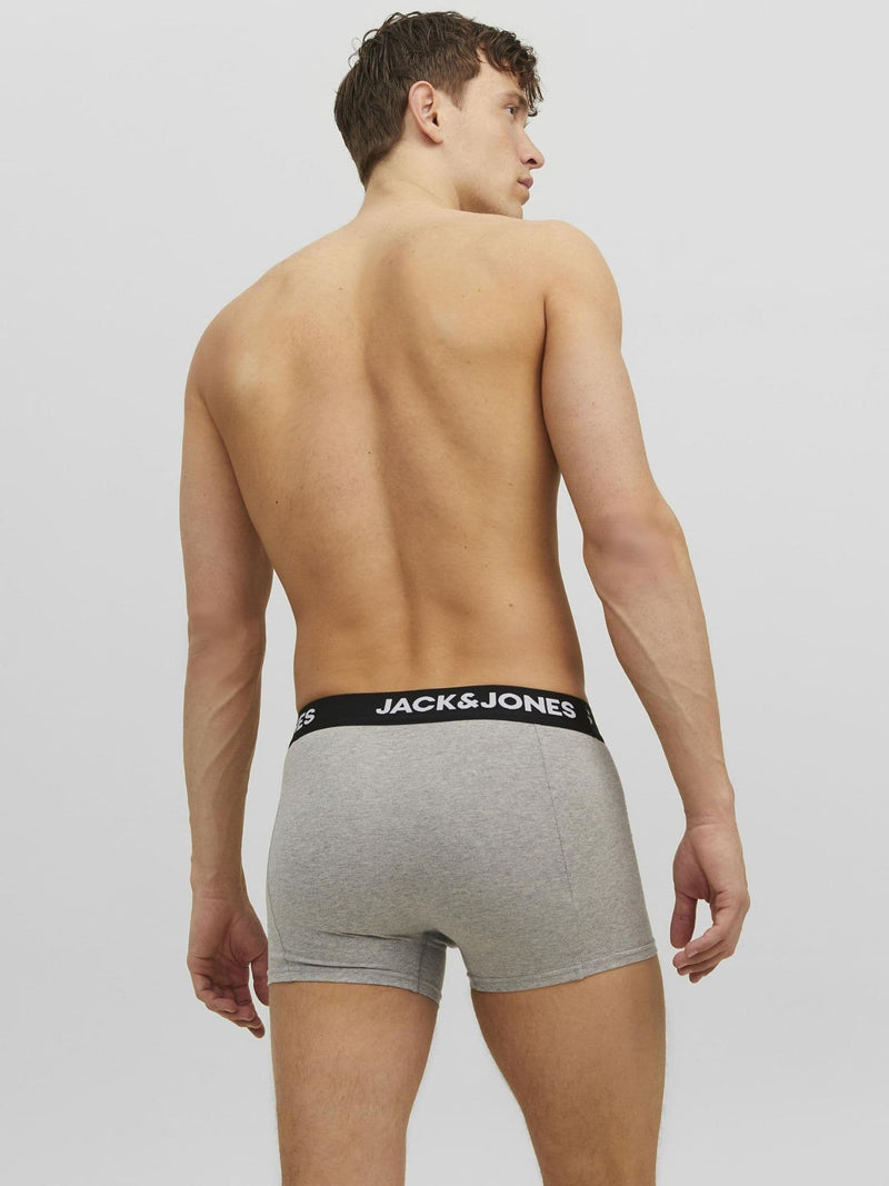 Jack & Jones Anthony trunks 3 pack Boxers  | Grey, Navy, Black