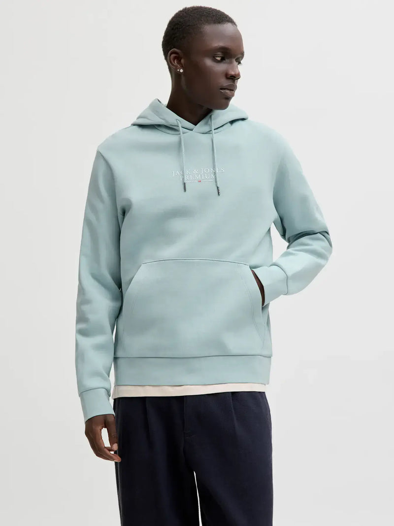 Jack & Jones Bluarchie Sweat Hood | Ashley Blue