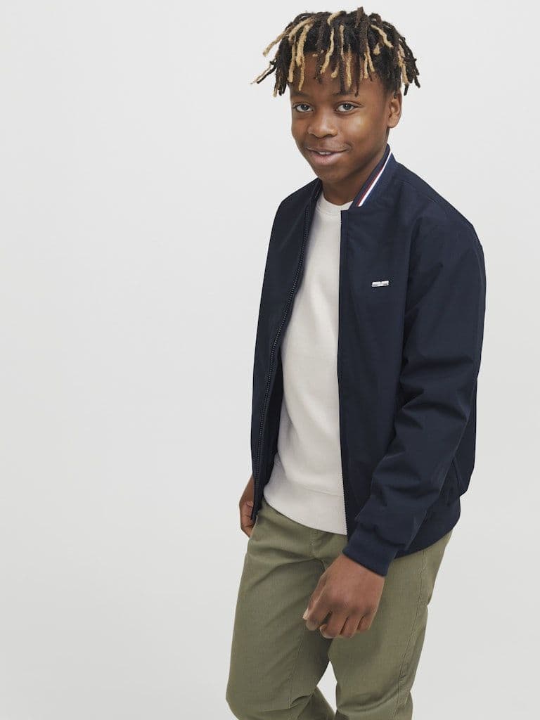Jack & Jones Blubrad Bomber Jacket  | Sea Blue