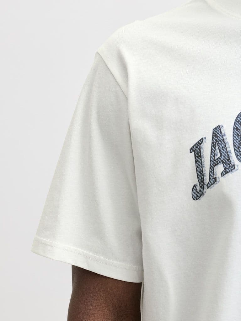 Jack & Jones Denver Graphic Tee |  Cloud Dancer