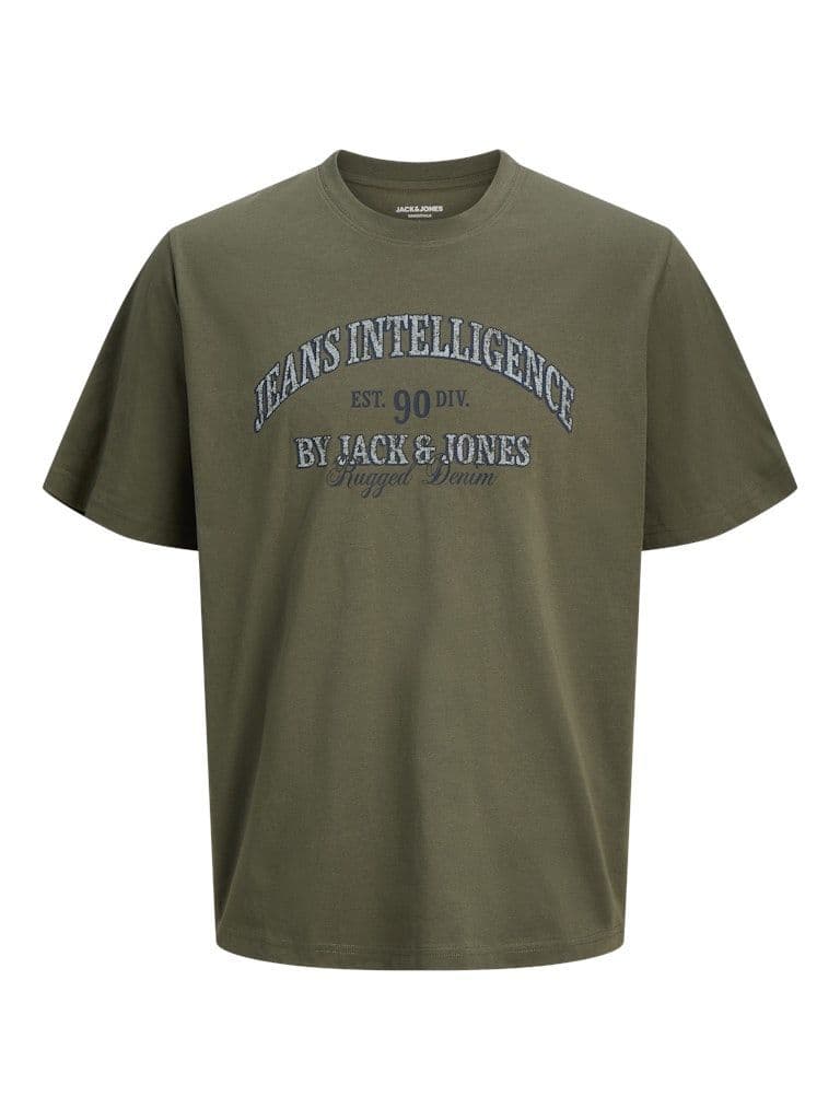 Jack & Jones Denver Graphic Tee |  Olive