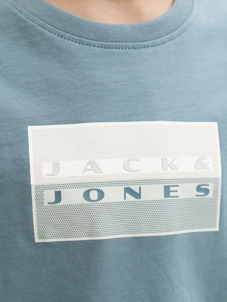 Jack & Jones Fusion Dots Print Tee | Atlantic