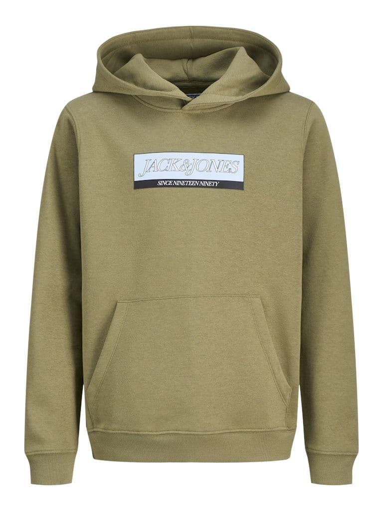 Jack & Jones Inwood Block Branding Sweater | Olive