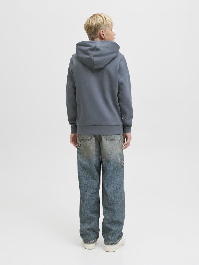 Jack & Jones Junior  Logo Sweat Hood  | Storm