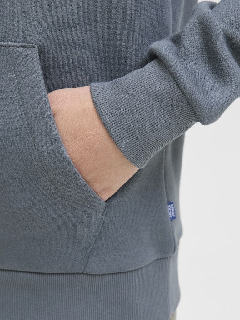 Jack & Jones Junior  Logo Sweat Hood  | Storm
