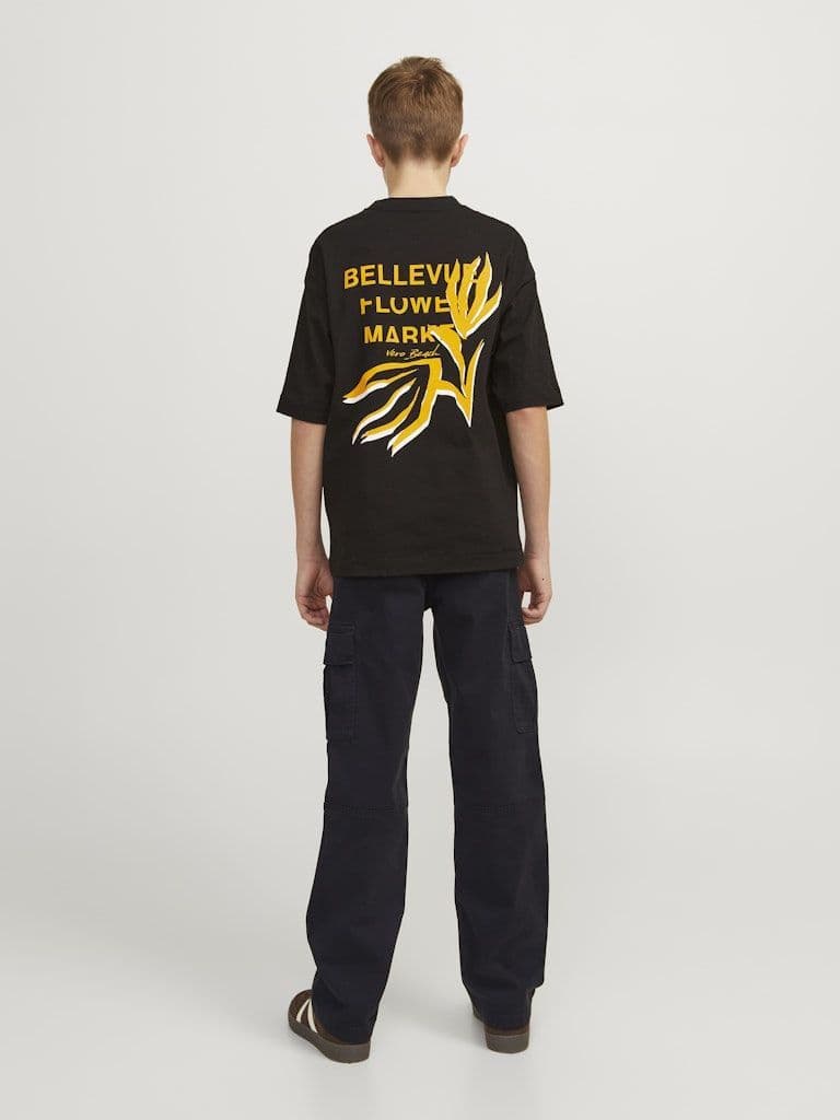 Jack & Jones Kane JJ Harlow Cargo Pant| Black