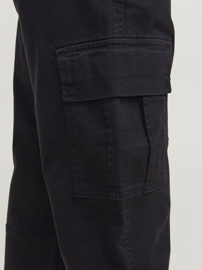 Jack & Jones Kane JJ Harlow Cargo Pant| Black