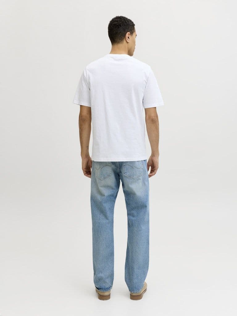 Jack & Jones Logo Tee SS O-Neck | White
