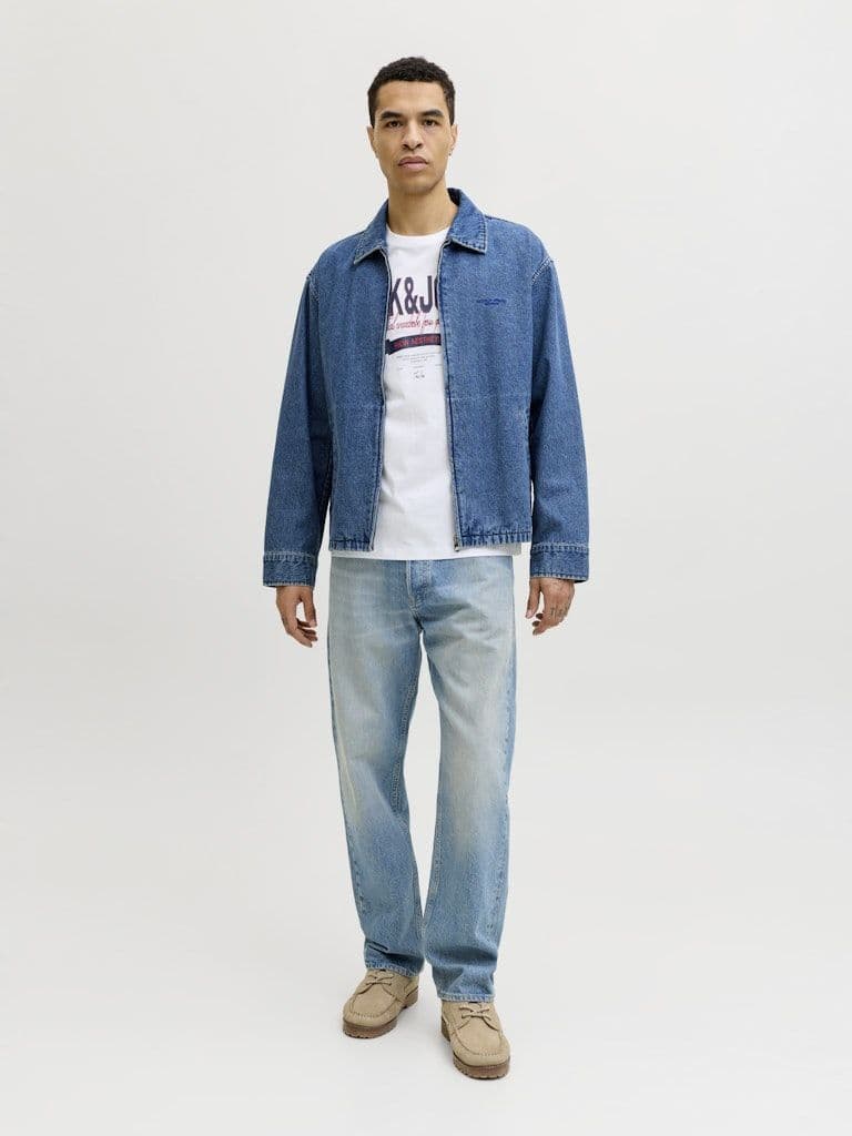Jack & Jones Logo Tee SS O-Neck | White