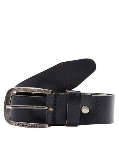 Jack & Jones  Paul Leather Belt | Black