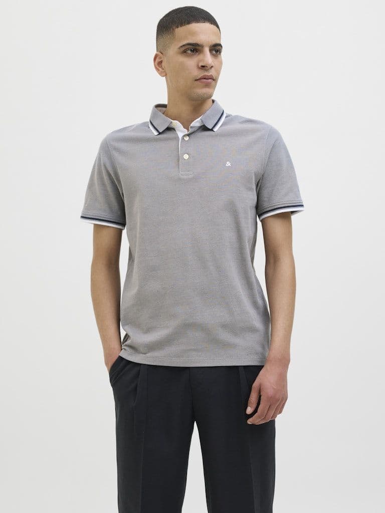 Jack & Jones Paulos SS Polo  | Grey