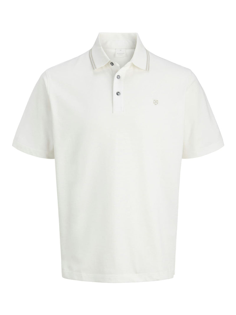 Jack & Jones Ralex SS Polo Shirt  | Cloud Dancer